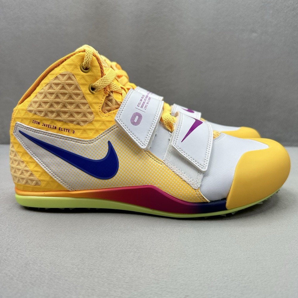 Mens 9 & 10 Nike Zoom Javelin Elite 3 Throwing Spikes Citron Pulse FZ9626-800